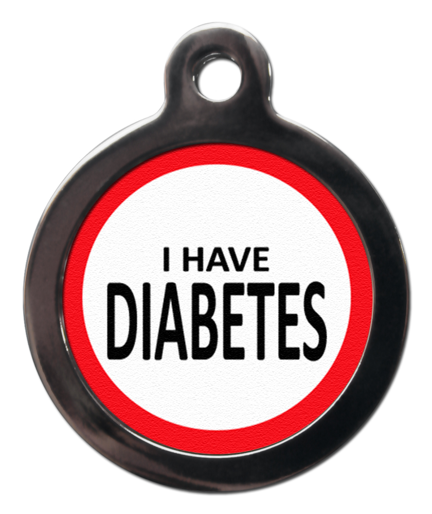 I Have Diabetes Tag for Dogs